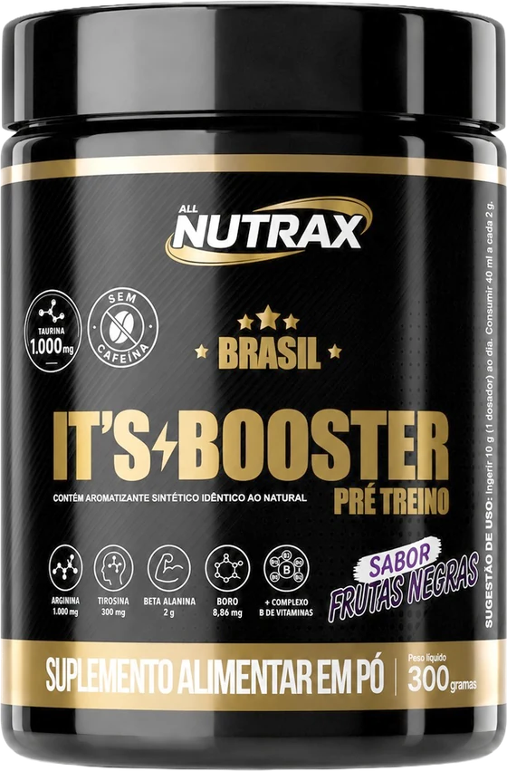 Frasco It's Booster Pré-Treino